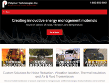 Tablet Screenshot of polytechinc.com